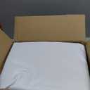 Fitable 8 Pack Rectangle Tablecloths: Stain Resistant Wrinkle Free Circle Table Clothes, Washable Reusable Polyester Table Covers for Wedding Party Birthday Banquet Reception(White, 60x102 Inch)