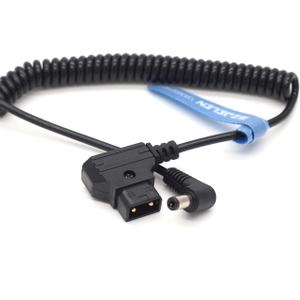 Anton Bauer Power Tap D-Tap to 12V DC2.5 Right Angle Power Coiled Cable for KiPRO LCD Monitor (DC Coiled Cable)