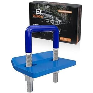 Hitch Tightener Anti Rattle Stabilizer for 1.25" to 2" Trailer Hitches Reduce Movement On Hitch Mount Cargo Carrier Bike Rack Boat, RV Accessories, Blue