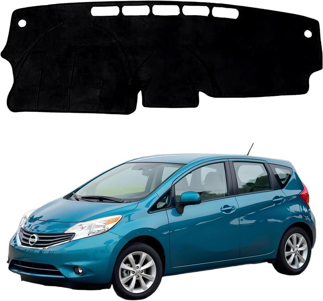 Dash Cover Dash Mat Fit for NIS-san Versa 2012 2013 2014 2015 2016 2017 2018 2019 Dashboard Cover Non-Slip Pad Accessories
