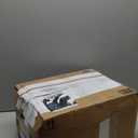 HapiRm Rolling Kitchen Carts with Storage - Microwave Table Stand with 6 Hooks & 3 Baskets, kitchen Island Cart on Lockable Wheels, 28.3" L  14.6" W Bakers Rack Cart for Dining Room Coffee Bar Office