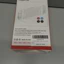 2 x STARTRC GAMES Protective Case Compatible with Nintendo Switch 2, Transparent Protective for Nintendo Switch 2 (2025) with TPU Grip Cover Case and Thumb Caps, Shock-Absorption and Anti-Scratch Design