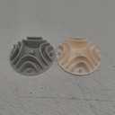 2 Pcs Slow Feeder Insert for Dog Bowl, Anti-Choking Silicone with Strong Suction Cups, Fits Most Dog Bowls, Ideal for Medium, Large Breeds (Green+White)