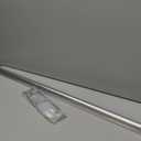 Ivilon Drapery Window Curtain Rod - End Cap Style Design 1 Inch Pole. 48 to 86 Inch Color Satin Nickel