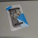 NITITOP Compatible with iPhone 15 Pro Case Cute Clear Glitter [Compatible for MagSafe] Plating Heart Sparkle Bling Magnetic Girl Women Electroplated Frame Camera Protection Back Cover - Black