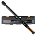 Digital Torque Wrench 1/2 Drive, 3.8-250.8 Ft.lb Range, 1/2 Digital Torque Wrench ±1% Accuracy with Vibration, Buzzer and LED Alert, Suitable for Car, Motorcycle and Bicycle