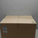 HIGOGOGO Pouf Ottoman Stuffed Round Modern Foam Filled Foot Rest Poufs for Living Room Chair Decorative 20 X 15 Inches Boho Relax Stool for Wedding Christmas Party, Brown