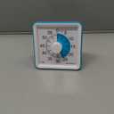 Secura 60-Minute Visual Timer, Classroom Timer, Countdown Timer for Kids and Adults, Time Management Tool for Teaching (Blue & Blue)