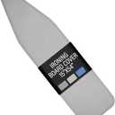 Iwtmm Ironing Board Cover and Pad with Silicone Coating, Thick Scorch-Resistant Padding, Heavy Duty for Home & Professional Use, Fits 15 x 54 Inches Boards, Secure Hook & Loop Fastener (Gray)