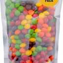 Stand Up Pouch Bags, 6" x 9", Heavy Duty, 100 Pack, Clear Front with Aluminum Foil Back - Resealable Ziplock and Heat Sealable for Food Storage