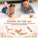 Beginner Kid Skateboard Hand-Painted Skateboard Painting Unfinished Decks for DIY 7 Ply Skate Deck DIY Longboard Wooden Graffiti Child