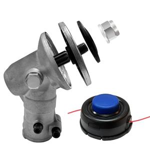 530096295 Trimmer Gear Head Gearbox Head and T35 Trimmer Head (M10x1.25LHF) Replacement for Husqvarna 128 LX 128LD 128LDX 125L 125LD 128DJX 125R 125RJ Trimmers for Jonsered BC2126 Trimmer Gear Head