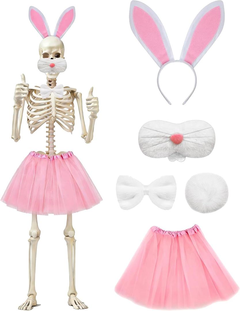 Easter Skeleton Costume Easter Skelly Outfit, 12ft