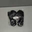 Womens Faux Fur Slippers Warm Fussy Flip Flop House Slippers Open Toe Home Slippers for Girls Men,38-39