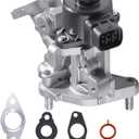 EGR Valve 25620-37120 For L-exus CT200H 2011-2017, For T-oyota Prius 2010-2015, For Prius V 2012-2018 -1.8L L4 Engine, Replace# 04004-58137 EGV1235