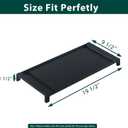 Upgraded Aluminum WB31X24738 WB31X49806 Griddle Replacement Parts for GE Gas Stove Non-stick Appliance Griddles 19.5 x 9 GE JGBS66REKSS JGBS66REK3SS 30In Center Range Cooktop Griddle Pan Plate
