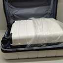 OLIXIS 3-Piece Luggage Set, 20/24/28 Inch Hardside Suitcases with Spinner Wheels, Lightweight ABS Hard Shell Travel Luggage, TSA Approved Lock, Expandable Carry-On & Checked LuggageWhite