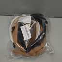 Jaciya 6 Pieces Knotted Bow Headbands for Women Wide Black Headbands for Girls Hair Accessories Knot Headband with Bow(Black/Brown/Khaki/White) (Classic color-black/brown/beige)