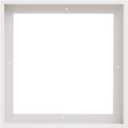 PIXY CANVAS Floater Frame 18x18 for 1-1/2 (1.5) inch Deep Canvas Paintings/Canvas Prints/Wood Canvas Panels/Wall Art/Wall Decor/Home Decor/Artwork (White, 18 x 18 inch, Square)