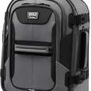 Travelpro Bold Softside Expandable Carry on Spinner Luggage, Carry on 21-Inch, Grey/Black