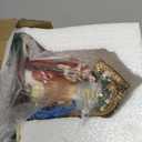 Nativity Advent Decorations Advent Candle Holder Holy Family Nativity Scene with Arch Candle Holder Religious Decors for Christmas Supplies(Multicolor)