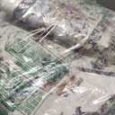 Area Rug 5'x7' Blue Khaki Washable Vintage Traditional Floor Cover Thin Retro Kitchen Indoor Distressed Non Slip Carpet Floral Print Mat for Living Room Bedroom Dining Room