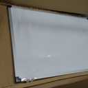 Amazon Basics Large Magnetic Dry Erase Whiteboard with Aluminum Frame, Pen Tray, Wall Mountable, 35.4" x 23.6", for School, Classroom, Office & Home