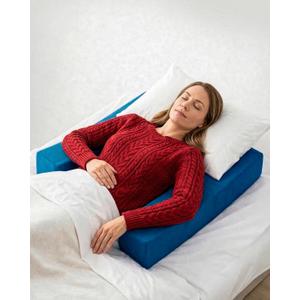 Restore You Post-Surgery Shoulder Recovery Pillow, Surgeon Recommended, Made in USA, Blue, 36x28x6 Inch