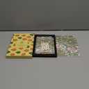 4-Pack Washi Journals,Blank Notebooks, 80g Paper, 60 Pages Each, Bookmark Included, Perfect Japanese Notebook,Gift Set,Durable Paper for Daily Use-4 Different Sizes (Gold river)