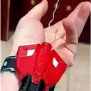 AKLOPE Spider Web Launcher String Shooters Toy, Cool Gadgets String Shooter Real Silk Superhero Role Play Cool Stuff Fun Toys Great Perfect Christmas & Birthday Gift (Red)