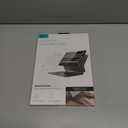 ESR iPad Keyboard 10th Generation, Magic case for Generation (2022), Case with Floating Cantilever Stand, Springy Backlit Keys, Multi-Touch Trackpad, Charcoal Grey (Black)