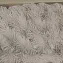 EXQ Home Fluffy Faux Rabbit Fur Throw Blanket for Couch, Soft Luxury Bubble Double Sided Plush Blanket, Cozy Thick Warm Fuzzy Decorative Blanket for Bed Chair Sofa Living Room,50"X60"(Brown)