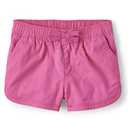 The Children's Place,And Toddler Girls Fashion Pull on Shorts,Baby-Girls,French Rose,6-9 Months