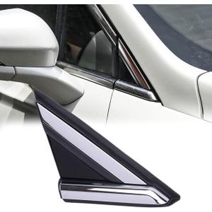 Front Mirror Corner Triangle Fender Cover Rearview Triangle Trim Panel for Ford Fusion 2013 2014 2015 2016 2017 2018 (Right (Passenger) Side)