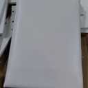 Makeup Vanity Desk Set, White, 35.4W x 15.7" D x 53.9" H (Large Smart LED Mirror, with Cushion Stool, Hairdryer Rack, Power-Outlet, 4 Drawers)