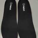 riemot 2 Pairs Fitness Running Insoles for Men Comfortable Arch Support Inserts Plantar Fasciitis Relief Insole Cushioning Athletic Gel Insert for Sneakers,Hiking Shoes Black US9/ EU42