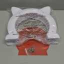 Indoor Cat Door, Cat Door for Interior Door, Pet Doors for Cat, Kitties and Kittens (Large, White)