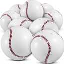 Bedwina Inflatable Baseball (Pack of 12) 16-inch, Baseball Beach Balls for Themed Party Decorations & Birthday Decor - Pool Ball Toys Party Favors & Goodie Bags Favors for Kids, Boys and Girls