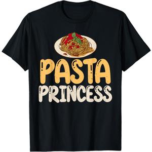 Pasta Princess Pasta Lover T-Shirt Large