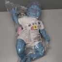 Pinky 20 Inch Reborn Baby Doll Avatar Soft Body Vinyl Realistic Sleeping Newborn Dolls Painted Hair Real Life Elf Baby Dolls Toy for Kids Age 3 +