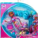 MERMAID HIGH, Oceanna Deluxe Mermaid Doll & Accessories with Removable Tail, Doll Clothes and Fashion Accessories, Kids Toys for Girls Ages 4 and Up
