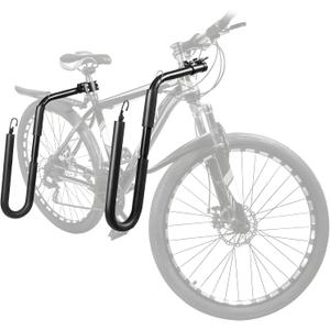 Bicycle Surfboard Racks, Bike Surf Board Holder for Shortboards, Longboards, SUP Paddleboards, Skis, Windsurfing Boards, Outdoor Sports Surfing Wakeboard Carrier Mount for Bike