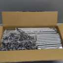 VTRIN Vertical Narrow Shoe Rack Organizer Tall Shoe Rack for Closet Entryway 10 Tier Non-Woven Cover Shoe Shelf Holds 20-22 Pairs Free Standing Shoe Storage Cabinet with Dustproof Cover, Grey