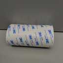 Silicone Furniture Pads, 5" x 40" Non Slip Furniture Pads Anti Skid Pads Non Slip Self Adhesive Cuttable Silicone Tape Strip Roll for Protecting Hardwood Floors Chair Wall Protector - White