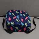 Babelio Ergo-Designed Booster Seat for Kitchen Chair, Promote Proper Upright Posture, Toddler Booster Seat for Dining Table, Removable & Washable Cover, Blue Dinosaur