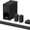 SONY HT-S40R 5.1ch Home Theatre with Dolby Digital, Subwoofer, Rear Speakers, 600 W Bluetooth Soundbar  (Black, 5.1 Channel)