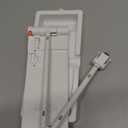 SwitchBot Solar Panel Charger for Curtain 3 - Performance Upgrade, Easy to Use, Support Low Light Charging, Smart Solar Panel for SwitchBot Curtain 3 Rod/U Rail, Non-Stop Solar Power Supply