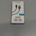 ZGEAR 4' MICRO USB DATA CABLE BK EA