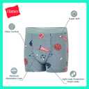 Hanes Boys' Potty Training Underwear, Light Leaks Toddler Cotton Briefs and Boxer Briefs, Multi-pack