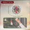 Christian Crystal Ornaments, God Says You are Scripture Floral Keepsake Decorations, Inspirational Christian Gifts for Women Teen Girls, Decorative Hanging Ornament